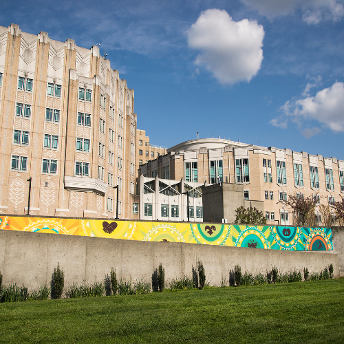 Exterior photo of Harborview Medical Center